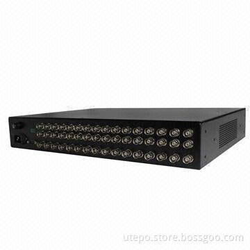 16CH UTP hub for video/power/audio/data up to 300m, 150W power supply, strong lightning protection